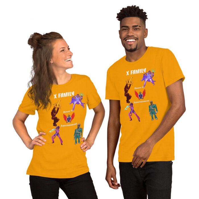 X FAM COMIC BOOK CHARACTER T-SHIRT - Image 8