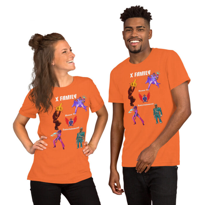 X FAM COMIC BOOK CHARACTER T-SHIRT - Image 7